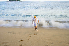 Playa remolinos en Hutulco